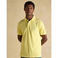 Joules Pure Cotton Pique Polo Shirt Yellow