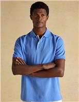 Joules Pure Cotton Pique Polo Shirt Light Pink