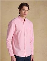 Pure Cotton Poplin Checked Oxford Shirt