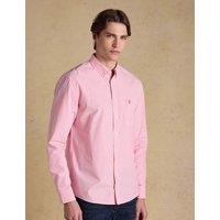 Joules Pure Cotton Poplin Checked Oxford Shirt Pink Mix