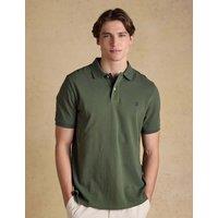 Joules Pure Cotton Pique Polo Shirt Khaki
