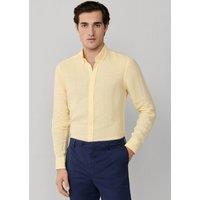 Hackett Pure Linen Shirt Yellow