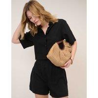 Nobody's Child Pure Cotton Shorts Black