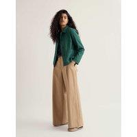 Seasalt Cornwall Pure Cotton Checked Utility Jacket Green Mix