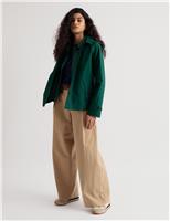 Pure Cotton Waterproof Hooded Jacket