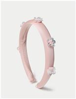 M&S Occasion Pink Embellished Aliceband Pink