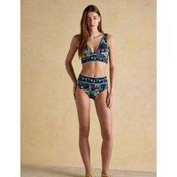 Joules Printed High Waisted Bikini Bottoms Multi