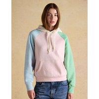 Joules Cotton Rich Colour Block Hoodie Multi