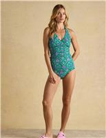 Floral High Waisted Tankini Bottoms