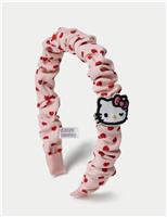 Hello Kitty Heart Ruched Alice Band