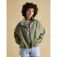 Joules Waterproof Lightweight Hooded Jacket Khaki
