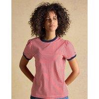 Joules 2 Pack Pure Cotton Striped Ringer T-Shirts Multi