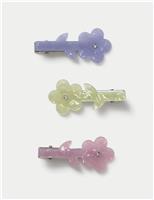 Occasion Acrylic Flower Resin Clips