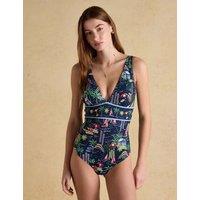 Joules Holiday Icons Padded V-Neck Swimsuit Multi