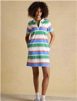 Pure Cotton Striped Mini T-Shirt Dress
