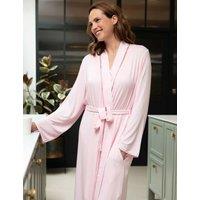 Cyberjammies Modal Rich Dressing Gown Pink