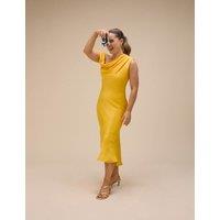Nobody's Child X Louise Thompson Minka Midaxi Dress Yellow