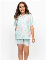 Cotton Modal Flamingo Pyjamas (2-13 Yrs)