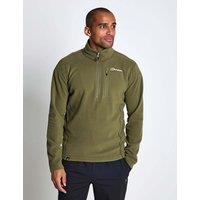 Berghaus Prism Micro Polartec Half Zip Fleece Dark Khaki