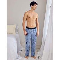 Chelsea Peers Food and Drink Print Pyjama Bottoms Blue