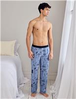 Food and Drink Print Pyjama Bottoms