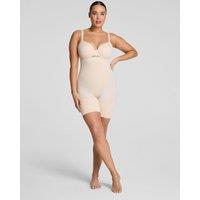 SPANX SPANXsculpt Go Figure Firm Control Shorts Cream