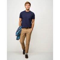 Crew Clothing Pure Cotton Crew Neck T-Shirt Navy