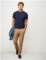 Pure Cotton Crew Neck T-Shirt