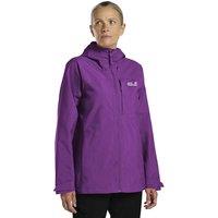 Jack Wolfskin Tempest 2 Layer Waterproof Raincoat Dark Blue