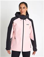 Jack Wolfskin Wildbound 2L Hooded Sports Jacket Pink Mix