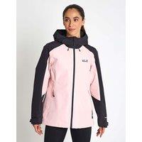 Jack Wolfskin Wildbound 2L Hooded Sports Jacket Pink Mix