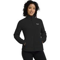 Jack Wolfskin Taunus Fleece Zip Up Funnel Neck Jacket Black