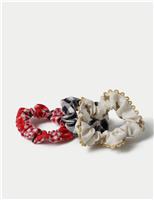 3 Pack Mini Scrunchie
