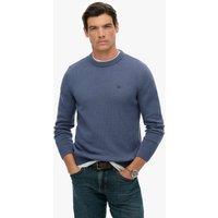 Superdry & Co Pure Cotton Crew Neck Jumper Navy