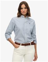 Pure Cotton Striped Button Through Shirt