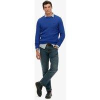 Superdry & Co Pure Cotton Crew Neck Jumper Blue