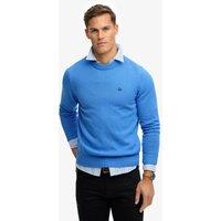 Superdry & Co Pure Cotton Crew Neck Jumper Light Blue