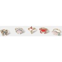 M&S 5 Pack Coastal Ring Pack Multi