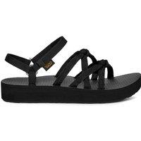 Teva Ankle Strap Flatform Sandals Black