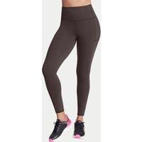 Skechers Go Walk High Waisted Leggings Dark Brown