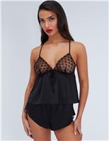 Josephina Valentines Heart Camisole Short Set