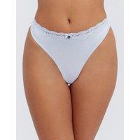 Boux Avenue Softest Ever Thong Blue