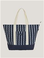 Regatta Boulder Striped Beach Bag Navy Mix