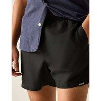 Regatta Mawson III Quick Dry Pocketed Swim Shorts Black