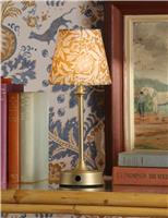Apsley Rechargeable Metal Floral Table Lamp