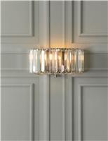 Fernhurst Faceted Crystal Wall Light