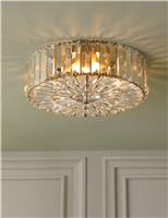 Fernhurst Crystal Flush Ceiling Light