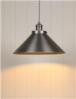 Rufus Metal Cone Pendant Light