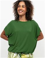 Cyberjammies Jersey Pyjama Top Green