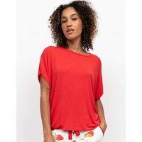 Cyberjammies Jersey Pyjama Top Red